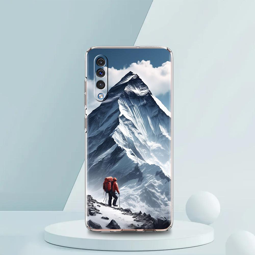 Everest Mountain World First Phone Case For Samsung A16 A14 A12 A22 A32 5G A34 A42 A52 A54 A50 A70 A30 A40 A20E A02S A04S A06