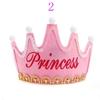 Fashion Prince Princess Kids Adult Favors Crown LED Light Birthday Hat Hair Band
