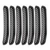 7pcs Clip On Front Mesh Grille Grill Inserts Black Color Fits for Jeep Wrangler