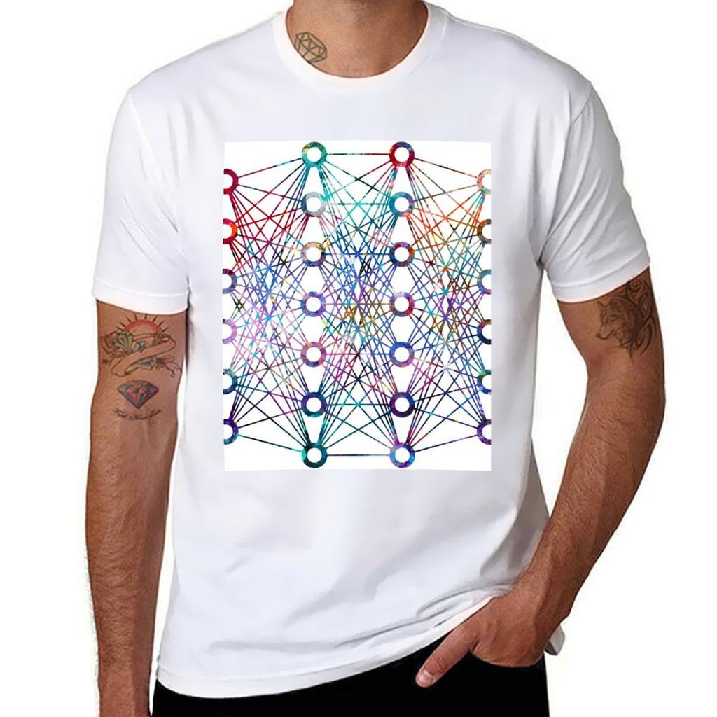 Deep Neural Network Tshirt Nonshrink Basic Cotton Tshirt