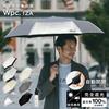 Sun and Rain Umbrella IZA AUTOMATIC SAFE Silver Folding Umbrella Automatic Opening and Closing Commuting School Travel Stylish Cute Women Ladies