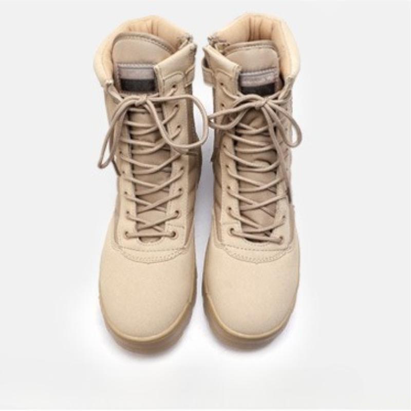 Men's hiking mountaineering boots in autumn winter simple comfortable wear-resistant non slip casual men's shoes