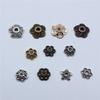 100pcs Flower Torus Shape Alloy Beads Caps Jewelry Findings Spacer Beads For Jewelry Making Charms Necklace Bracelets