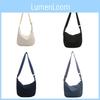 Urban Chic Canvas Dumpling Bag For Women 2024 Summer Fashionable Shoulder Bag