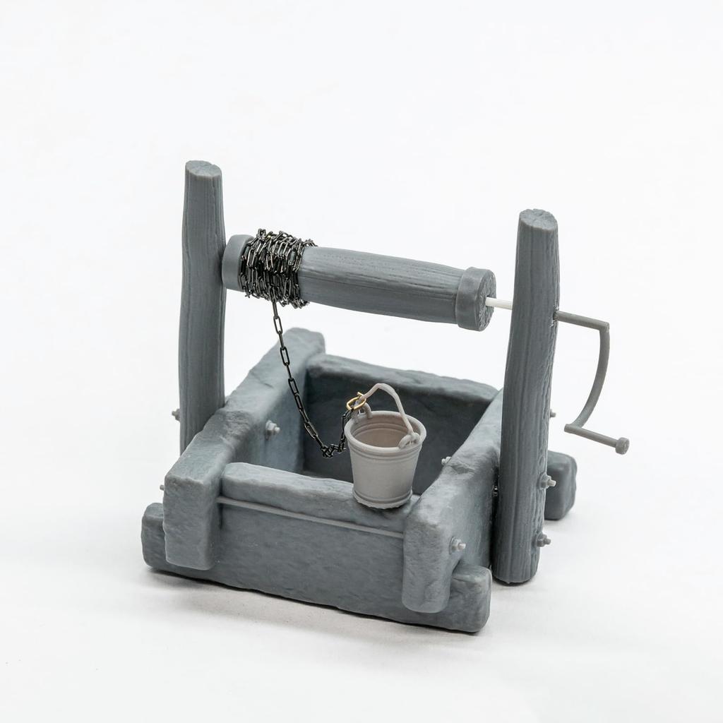 Liang Model 1/35 Water Well 01 3D Printer Kit LIANG-0605 (Scenery)