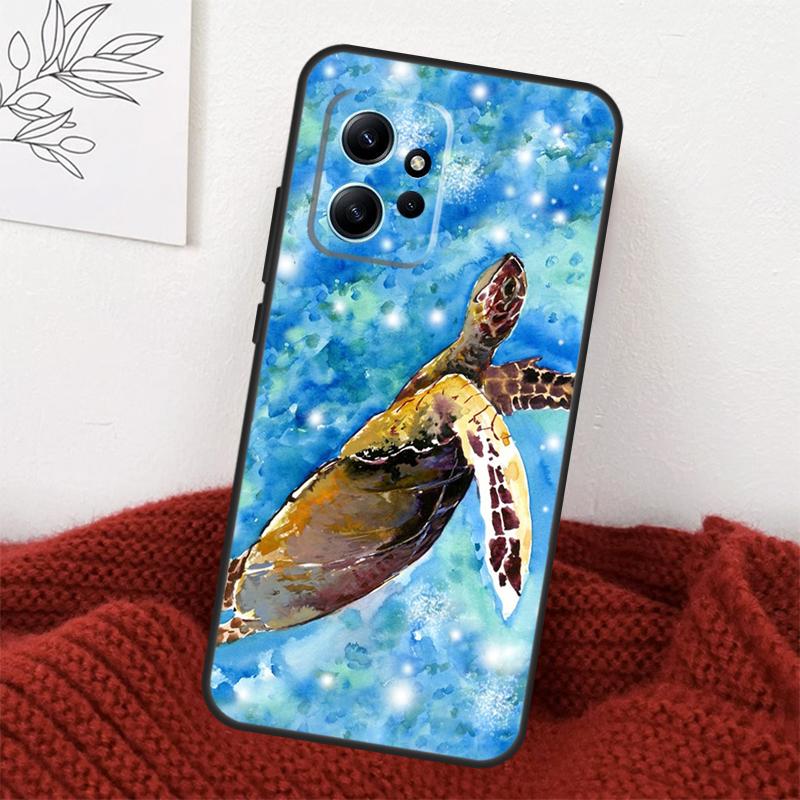 Sea Turtle Turquoise Oceanlife Case For Xiaomi Redmi Note 14 10 11 12 13 15 Pro Plus Cover For Redmi 15 15C 13C 12C 10C 14C Note 15 Pro Plus 5G