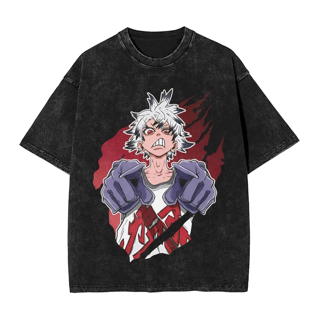 Japan Anime Gachiakuta Graphic Print TShirt Harajuku Streetwear Fashion Vintage Oversized Men Women Cotton Solf Summer New Tees