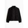 H M Regular Fit sHirt Jacket Black