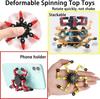 Fidget Spinner Toys Transformable Chain Robot Finger Toy for Kids and Adults Stress Relief Sensory Fidget Toys Fingertip Gyros