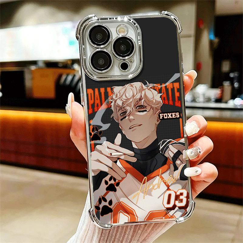 

Palmetto State Foxes Game Plating Phone Case For Iphone 16 17 Pro Max Air 16E 14 15 Plus 12 13 Mini Anti-Fall Airabag Cover iPhone 12 Pro