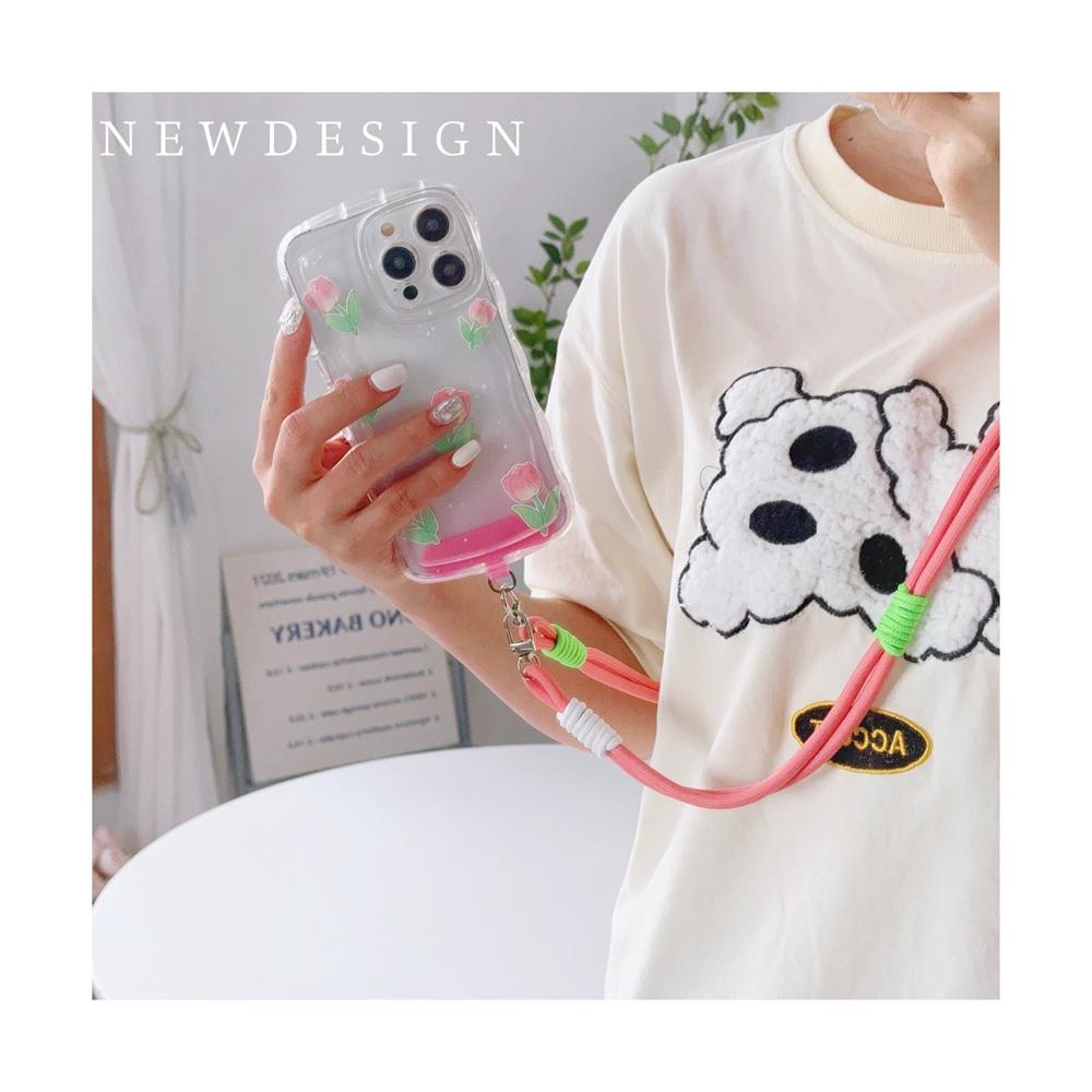 Suitable for Colorful Hanging Ropes, Girls' Diagonal Cross Straps, Anti Loss and Sturdy Hanging Straps, Keychains, Mobile Phone Hanging Ropes