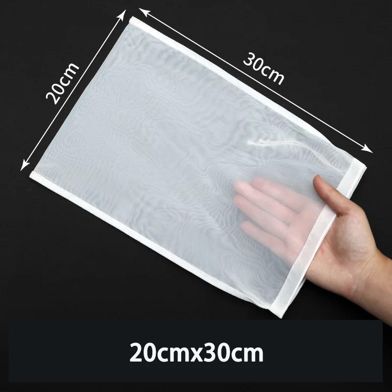 100 Mesh Nylon Filter Nut Milk Bag Net Yogurt Tea Beer Coffee Oil Food Filter Strainers Mesh Kitchen Strainer Bags