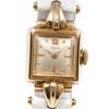 Watches gold/White goldDial Stainless Steel/leather Hand Winding Women Used