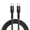 USB C To USB C Braided 100W 5A PD Braided C Cable Dual Fast 100W Charging IPad Typ O6K7