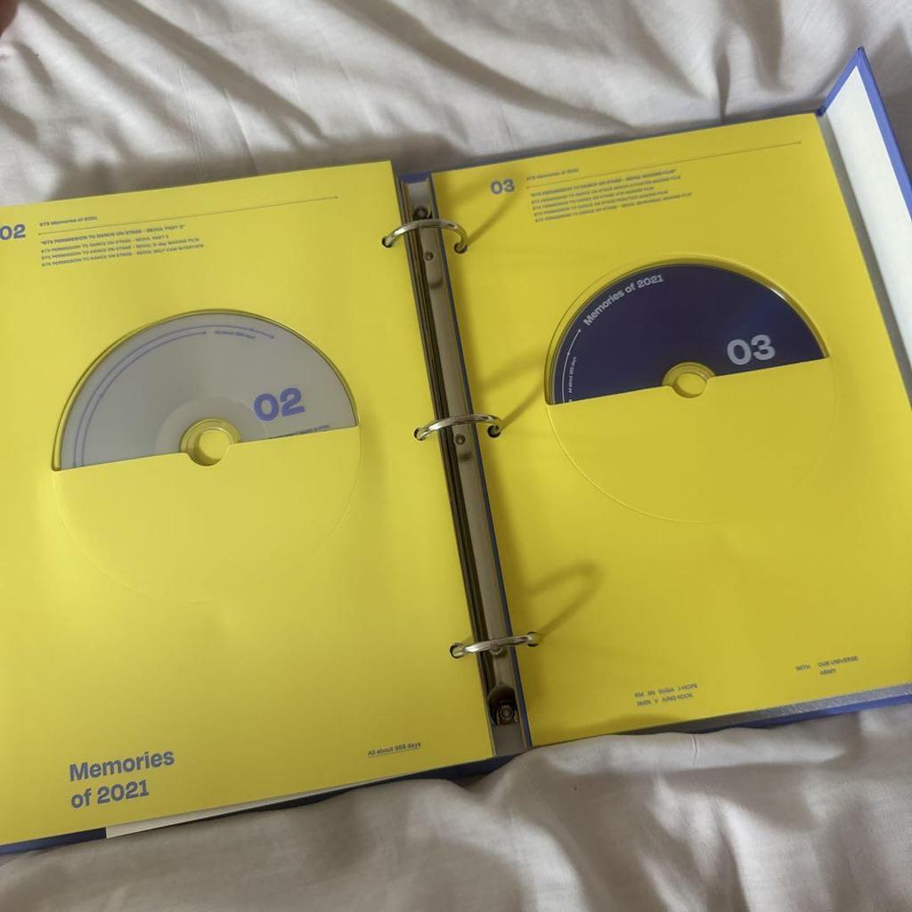 [USED] BTS Memories DVD (2019 2020 2021) with Japanese subtitles