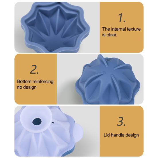 Ice Cube Mold Odor-Free Storage Leak-Proof Design BPA-Free Dishwasher Safe Perfect Iced Drink Sphere Maker