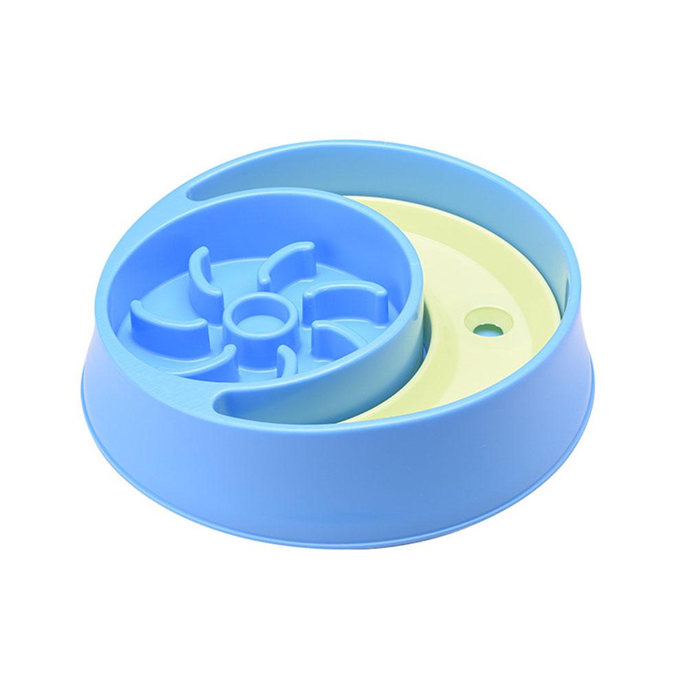 Dog Slow Feeder Bowl: Anti-Tip, Anti-Choke Design, Non-Slip Base, Slow Eating Food Bowl for Dogs, Pet Supplies