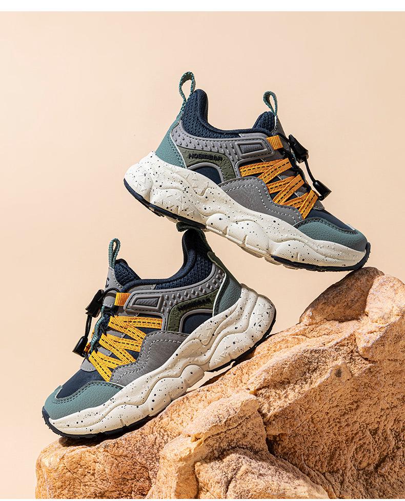 Hapi Bear Barnläderskor - Utomhus, Sport, Campus, Vardagsskor