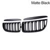 Pulleco Grille Racing Grill Gloss Black Car Front Bumper Grilles For E90 E91 3 Series 323I 328I 335I 330I 325I 05-08 ABS