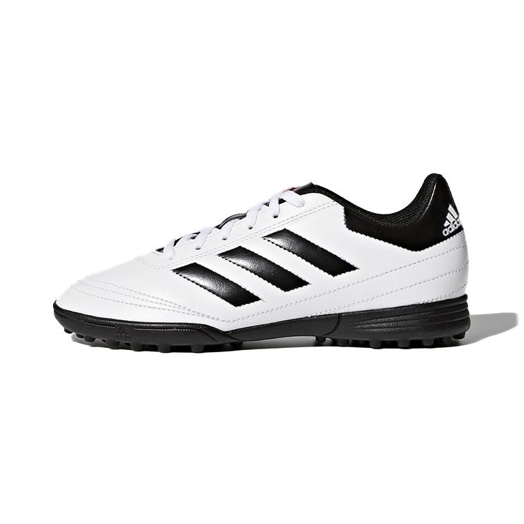

Adidas VI TF Comfortable Round Toe Cushioning, Wear Resistant Low top Soccer Shoes Black White Kids AQ4305 28.5