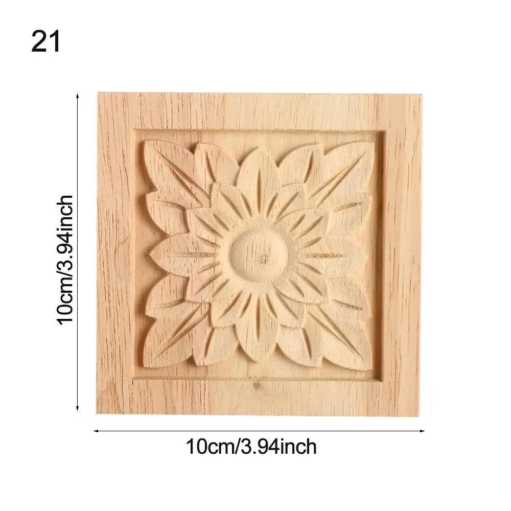 Solid Accessories European Style Vintage Wood Carved Home Decor Furniture Foot Legs Cabinet Seat Feets