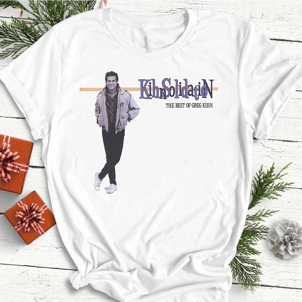 

Greg Kihn Best of Kihnsolidation S-234XL Unisex White Shirt Gift fans E503 S