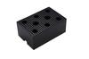 Kanoan Lift Rubber Jack Set of 80mm Rubber Blocks for Tire Change Grooved Lift Rubber Support Rubber Rubber Cushion Blocks, Pads, 4, Lift-Up,