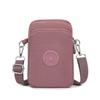 Mobile phone bag, mini bag, new oblique span small bag, multi-layer, Oxford cloth women's shoulder bag.