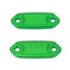 Motorcycle Rearview Mirrors Seat Decorative Cover Mirror Base Fit For 250 300 400 650