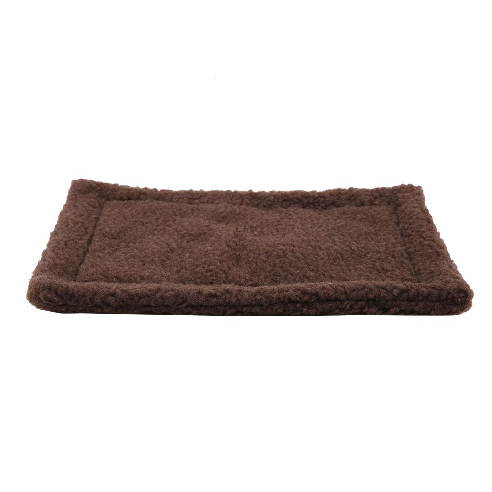 Hedgehog Guinea Pig Bed Mat Rectangular Plush Cushion Hamster House Nest Pet Supplies