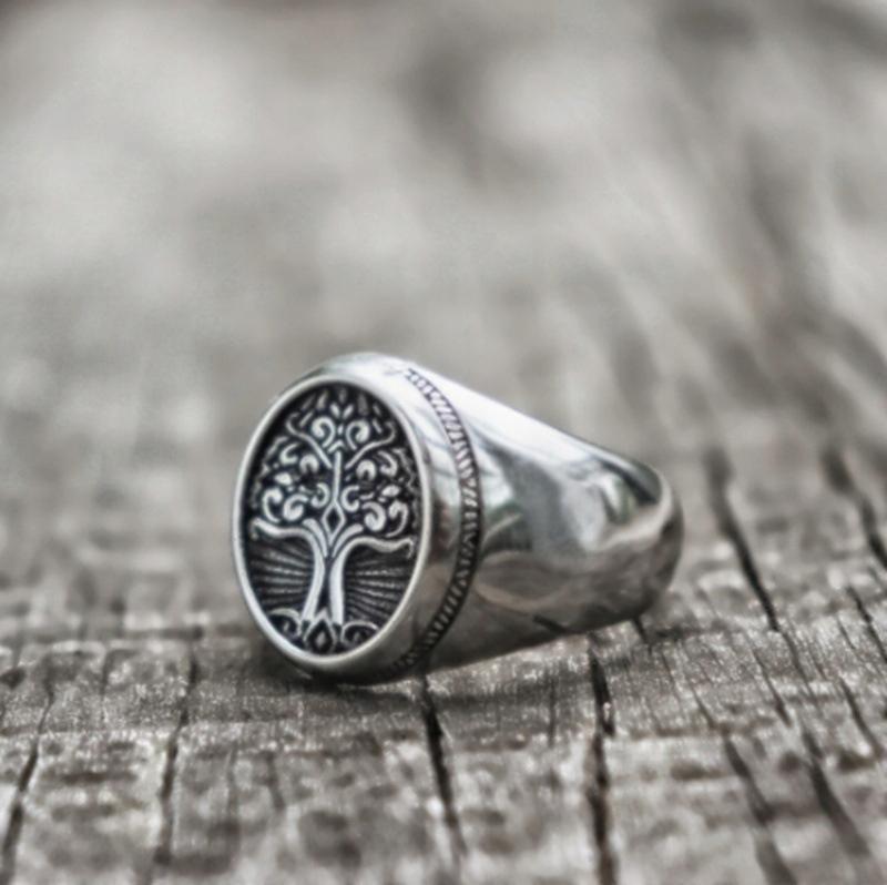 Viking Ring Tree Of Life Yggdrasil Odin 401
