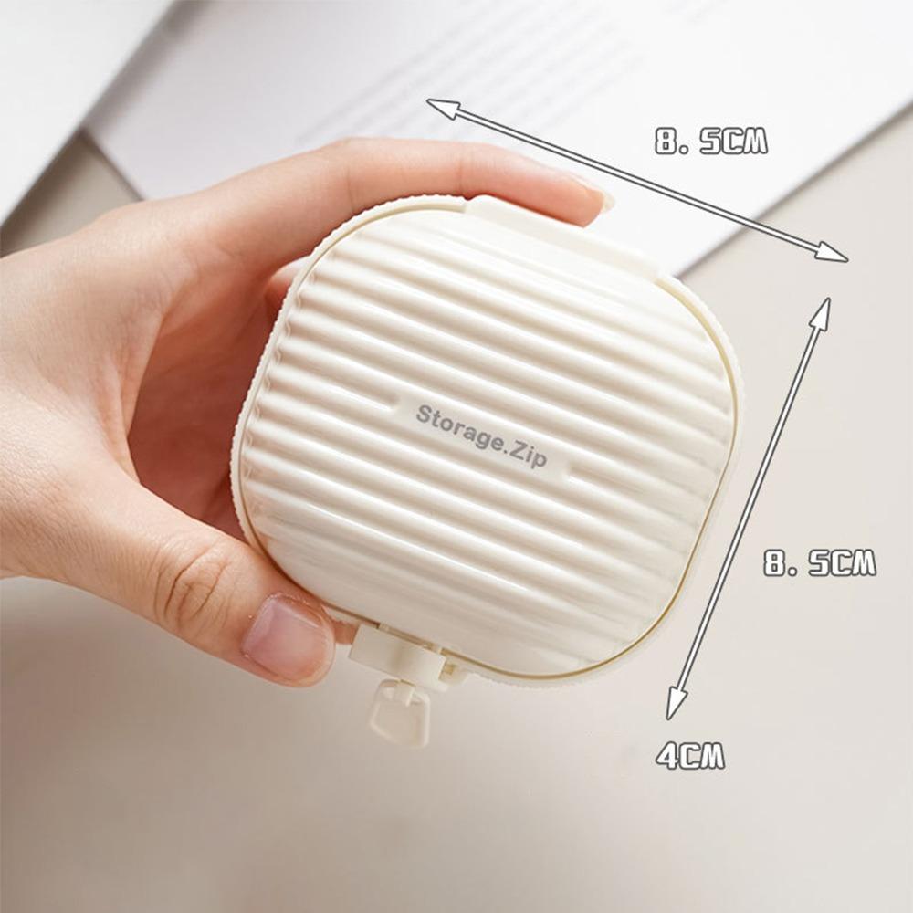 Portable Pill Box with Lid Pill Storage Box New Medicine Dispenser