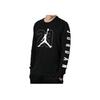 Jordan Digital Pattern Printed Knit Long Sleeve Basketball Shirt Men Tops Black AQ3702-010