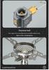 CAMPINGMOON High-Power Portable Camping Stove for High-Altitude Water Boiling