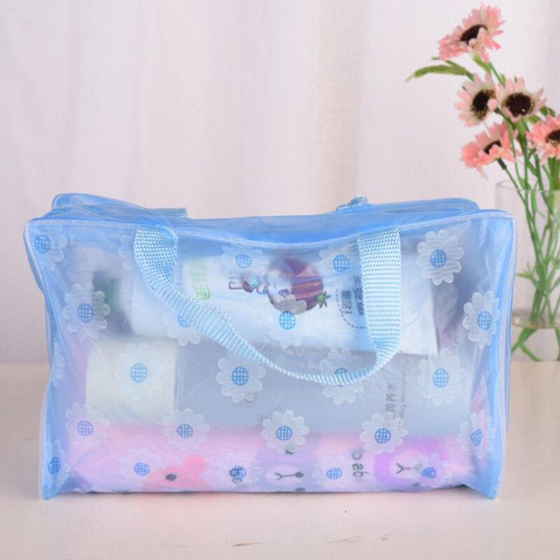 Trousse de Maquillage Imperméable pour Femme Rangement Cosmétique de Voyage Sacs de Toilette de Bain Trousse de Lavage