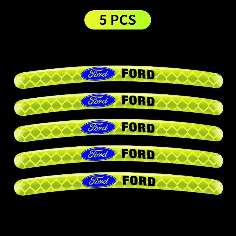 

Hot Car Wheel Luminous Stickers Fluorescent Color Wheel Decoration Stickers For Ford Focus 2 MK2 3 4 ST Mondeo Festiva Suit Fies