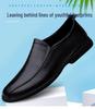 Men's Leather Loafers: Formal & Casual Cowhide Breathable Shoes