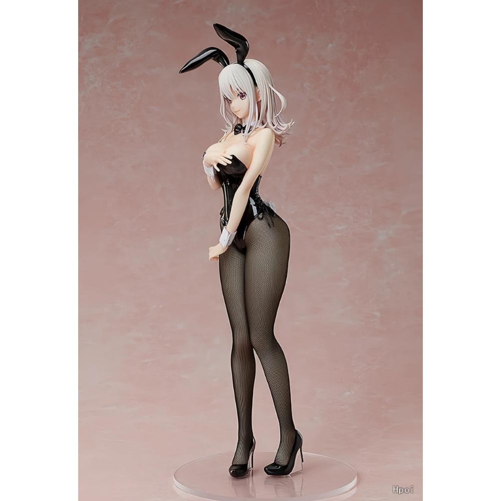 40CM Kuroiwa Medaka Ni Watashi No Kawaii Ga Tsuujinai Mona Kawai Bunny Girl Figure PVC Action Anime Model Adult Collection Dolls