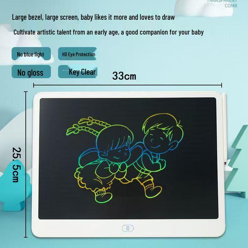 LCD Writing Tablet: 6.5-20 Inch Colorful Children's Doodle & Drawing Board