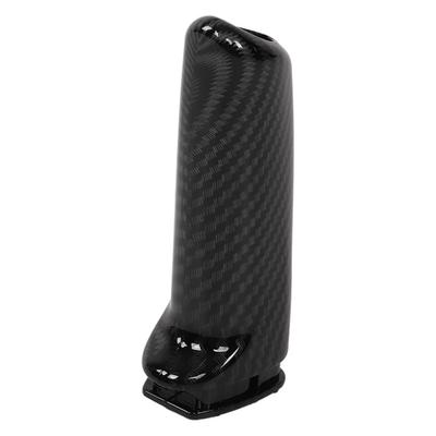 Car Handbrake Handle Cover Trim Hand Brake Sleeve Protector Automotive Interior DecorationCarbon Fiber Style