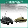 High-quality 4d Children's Educational Model German Sd Kfz 7/2 Anti-aircraft Vehicle Toy