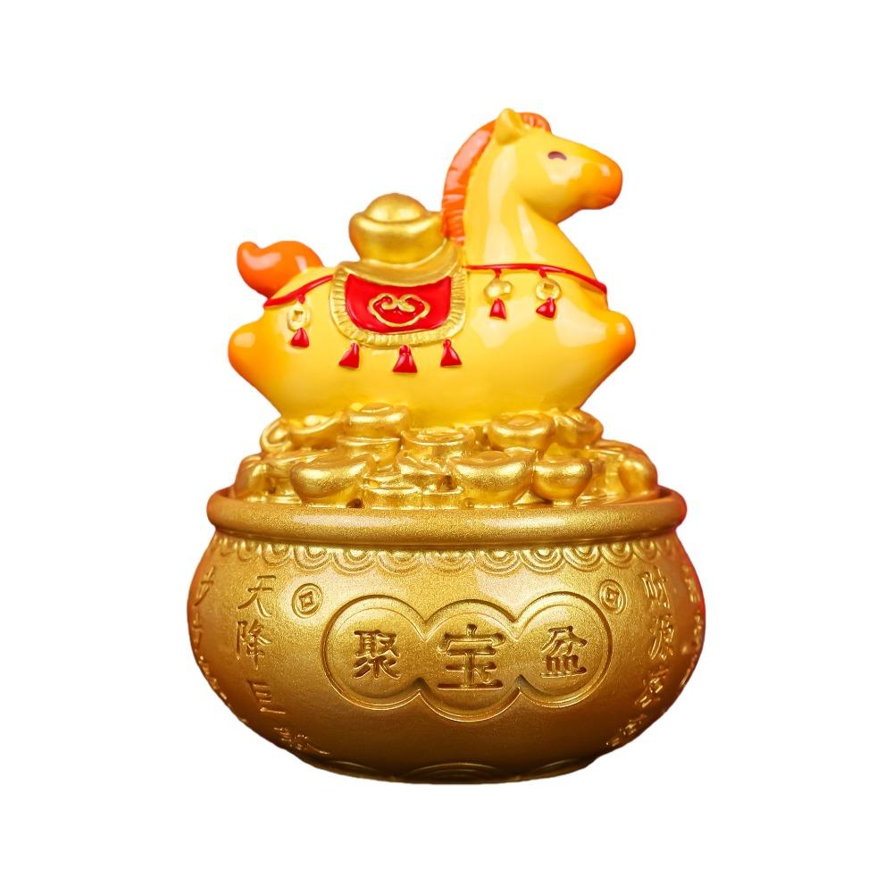 Chinese Style Zodiac Horse Figurines Table Decoration Horse Figures Ornament  Table Desk