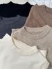 Pull En Laine à Col Rond pour Enfants - Pull Tricoté Unisexe Automne/Hiver pour Bébés et Tout-Petits