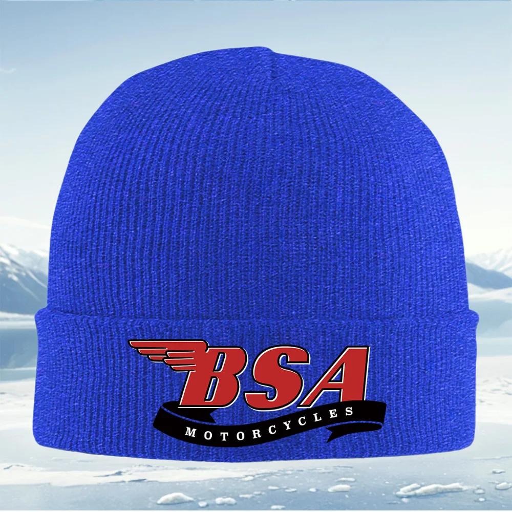Red Logo Wing Motorcycle Text Unisex Women Unisex Knitted Hat Beanie Pullover Cap Winter Thermal Warm Christmas Outdoor Cyclin