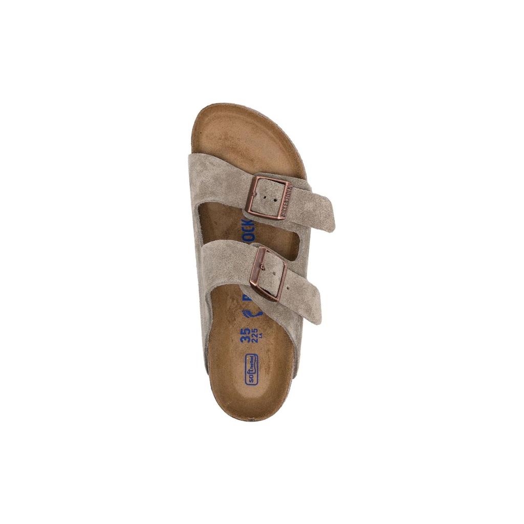 Birkenstock Casual Versatile Breathable Slide Sandals Women Sandals Gray Brown 951303