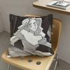 1pc S-Slay The Princess Pillow Case Fashion Square Pillowcase Bedroom Sofa Room Ins Decoration Leisure
