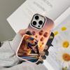 Ae76 Dog Color Doodle Design Art Phone Cases for Samsung A13 A32 A53 A04e A54 S23 S24 Ultra Infinix Hot 40i Huawei Metal Camera Protective Back Cover