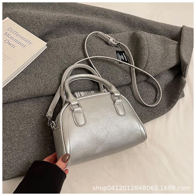2025 New Senmeng Casual Handbag Fashion Women's Bag Women's Bag Shoulder Messenger Bag Women's Fashion Simple Commuter Bag
