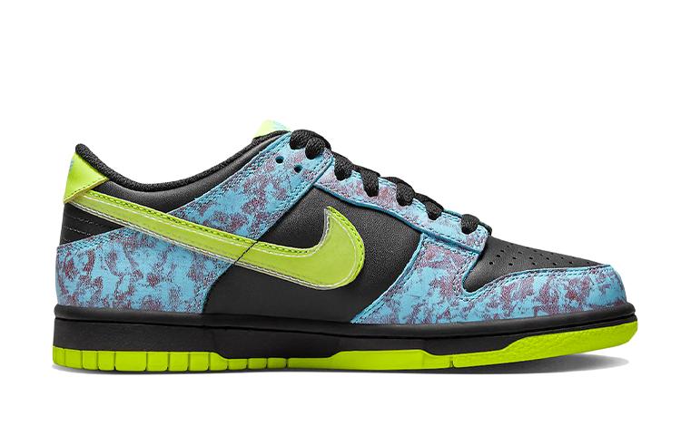 Nike Dunk Low SE Acid Wash Baltic Blue Volt GS DV1694-900