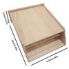Wooden Bat House Shelter With Roof Weatherproof Easy To Land Outdoor Animal Shelter Summer And Winter Quarters Box Decoration
